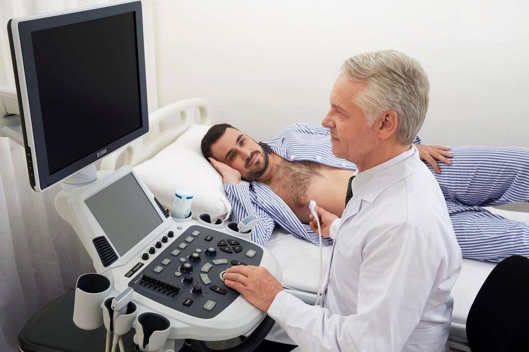echografie diagnose van prostatitis