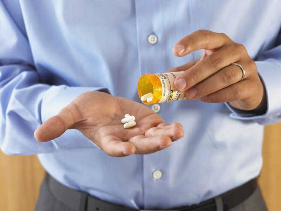 tabletten voor symptomen van prostatitis